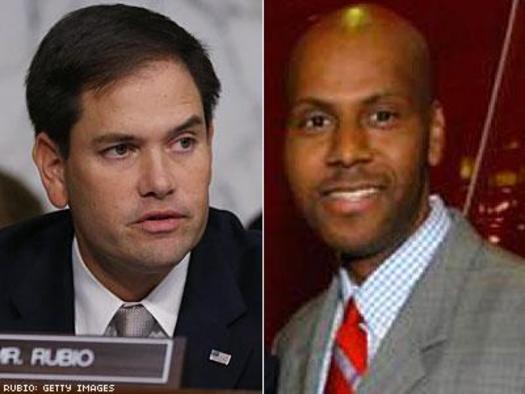 Photo: U.S. Senator Marco Rubio (L) and Judge Williams Thomas (R)