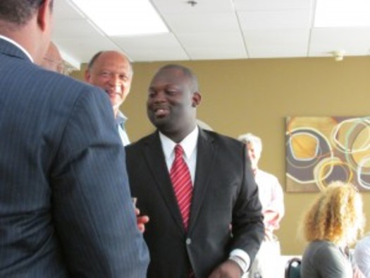 Photo: Elizabeth City State University student Montravias King now serves on City Council. Courtesy: SCSJ