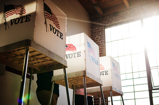 The federal government invests just 5 cents in civic education - about such things as voter turnout  - for every 50 dollars that goes to education in STEM subjects, according to the Carnegie Corporation of New York. (Adobe Stock). <br />