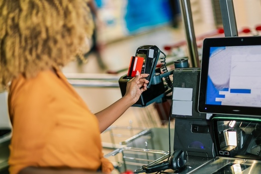 Skimming devices placed in grocery and convenience stores can be used to steal EBT card funds from low-income people. (Adobe Stock)