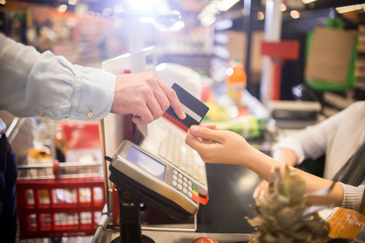 A new Urban Institute report showed in 2023, adults with very low food security were more likely to experience debt repayment challenges if they turned to things like credit cards to pay for groceries. (Adobe Stock)