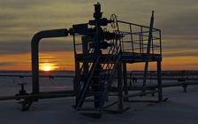 Some older, low-producing gas wells release more methane into the air than they capture for sale. (evgenii/Adobe Stock)