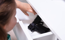 The American Public Health Association says 40% of gun-owning households with children store firearms unlocked, which contributes to the 2,700 children injured by gunfire and 110 fatal unintentional shootings every year. (Adobe Stock)