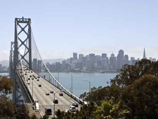 PHOTO: San Francisco Bay Bridge. A settlement reached over Plan Bay Area will ensure the public has a chance to chime in when it comes to future transportation and housing developments. Credit: Sutterstock