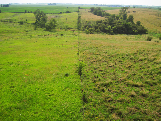 PHOTO: Nearly one-third of Iowa farmland is owned by people age 75 and older. A new play, 