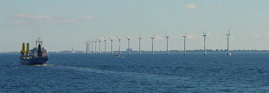 PHOTO: Atlantic offshore wind power potential hasn't yet been tapped, although a new report says Pennsylvania could help push development with state policies. Photo credit: Wikimedia Commons