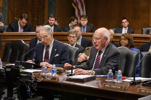 PHOTO: The U.S. Senate Judiciary Committee voted on Thursday to pass a proposed constitutional amendment to give states and Congress more control of political campaign spending. The 10-8 vote was along party lines. Photo courtesy U.S. Senate Judiciary Committee.