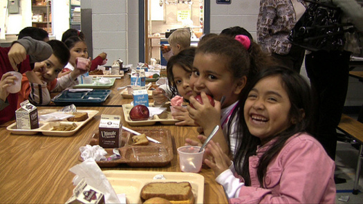 PHOTO: Iowa is seeing an increase in children using federal summer meal programs, but there are still tens of thousands in the state where a vacation from class also means times of going hungry. Photo credit: U.S. Dept. of Agriculture