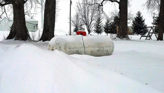 PHOTO: The extremely long and harsh Wisconsin winter last year caused a propane price and shortage crisis, and consumer experts say now is the time to order your winter propane. (Photo courtesy of Purdue University)