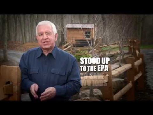 GRAPHIC: Outside groups have spent or committed to spend about $5.5 million for political ads in West Virginia's 3rd congressional race, where Congressman Nick Rahall is running against state Sen. Evan Jenkins. That's about one-and-a-half times what the candidates and the parties are spending. Screengrab from an ad by Nick Rahall for Congress.
