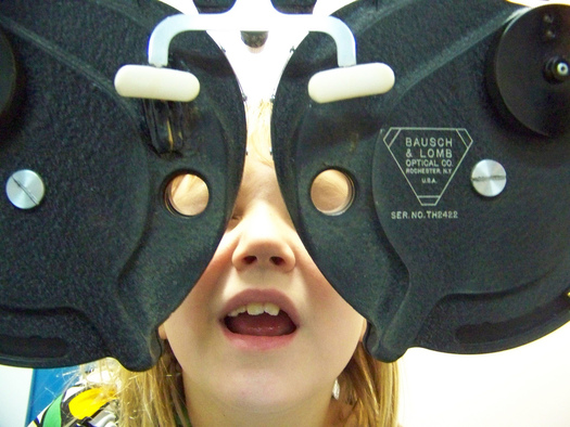 PHOTO: As Minnesota children head back to school, eye doctors are reminding parents to get their kids in for an eye exam to head off vision problems at the beginning of the school year. Photo credit: D.C.Atty/Flickr.