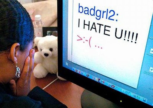 PHOTO: More than half of teens surveyed for the Pew Research Internet Project said they'd observed instances of cyber-bullying. Photo courtesy www.bullyingeducation.org.