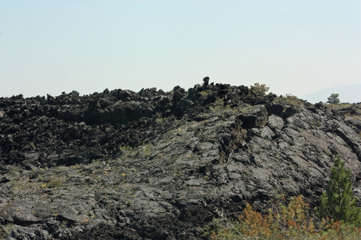 PHOTO: A note for folks headed to Craters of the Moon National Monument or any National Park Service property: Aerial drones are not allowed. Drones have been popular as a means to take photos and videos. Photo of a lava flow at Craters: Deborah C. Smith