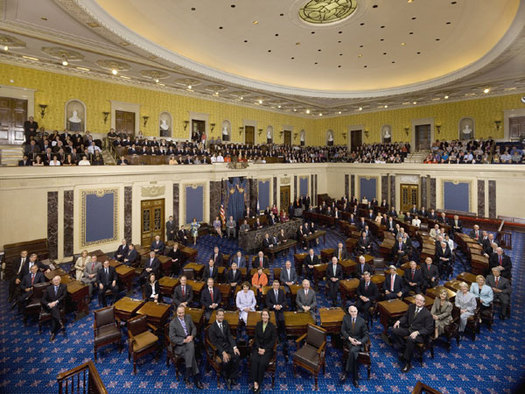 PHOTO: The U.S. Senate is expected to vote today on a proposed constitutional amendment that would help take big money out of politics. Photo credit: U.S. Senate.
