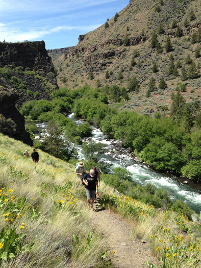 PHOTO: Scout Camp, on the Middle Deschutes River, is one area hikers will explore as part of the Desert Conference and Wilderness Weekend. Photo credit: Gena Goodman-Campbell.