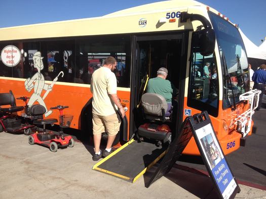 PHOTO: A $16 million federal grant will be used to add and improve public transportation options in the Reno-Sparks area. Photo credit: Regional Transportation Commission of Washoe County.