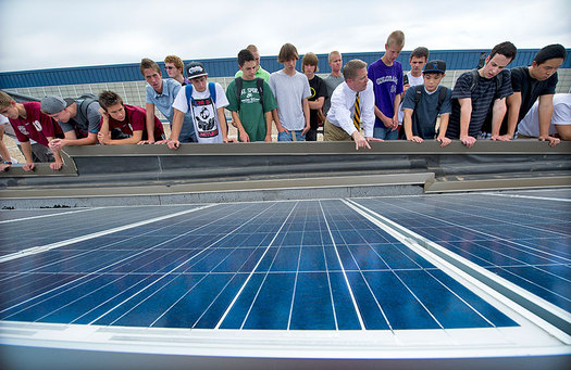 PHOTO: In terms of solar energy powering public schools, a new study ranks Arizona third in the U.S. Photo credit: U.S. Department of Energy. 