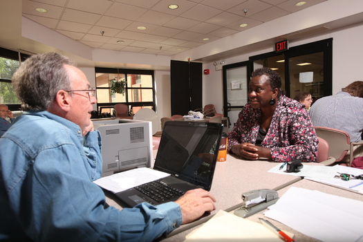 PHOTO: Enjoy doing taxes and helping people? A program that provides thousands of Nevadans with free tax preparation services is seeking volunteers. Photo credit: AARP Foundation Tax-Aide program.