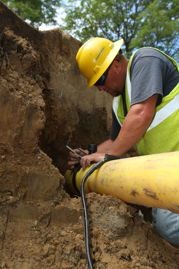 PHOTO: California's new law that requires utilities to reduce gas leaks is expected to be another boost for the state's growing methane mitigation industry, using technology to find and repair leaks in pipelines and at well sites. Photo courtesy Consumers Energy.