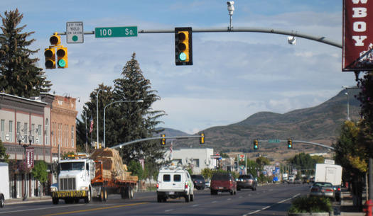 PHOTO: New vehicles in the U.S. are getting better gas mileage than ever before, according to a new report from the Environmental Protection Agency. Photo courtesy of the Utah Department of Transportation.