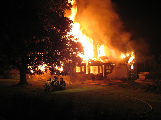 PHOTO: In addition to checking the batteries in your smoke detectors, the Indiana State fire Marshal recommends going over your home escape plan in the event of a fire. Photo credit: Schick/Morguefile.
