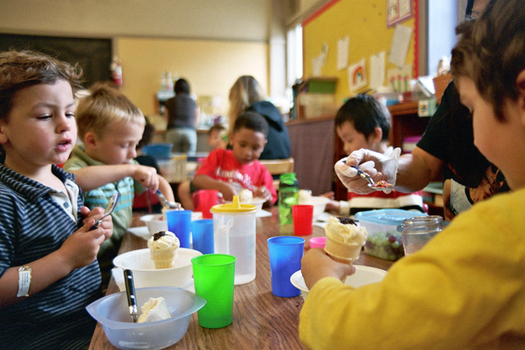 PHOTO: Voices for Ohio's Children is encouraging voters to prioritize children in the choices they make on election day. Photo credit: Sarah Gilbert/Flickr.