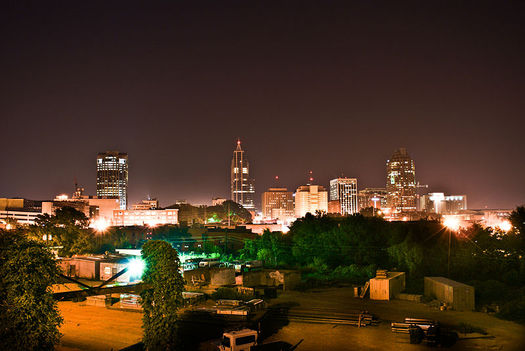 Photo: Raleigh's economy is booming overall, but according to the latest State of the South report not everyone is reaping the economic rewards. Photo credit: Jmalljmall/Wikimedia Commons.