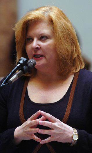 PHOTO: State Rep. Joni Jenkins is urging lawmakers to pass a bill to enable victims of domestic violence, stalking or assault to break their rental lease. Photo courtesy LRC Public Information.
