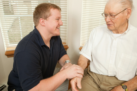 PHOTO: It is National Family Caregivers Month, to salute the tens of millions of Americans who are caring for a family member. AARP has launched a new initiative, I Heart Caregivers, to honor and help those who care for family members.  (Photo credit: seniorcarestress.com)