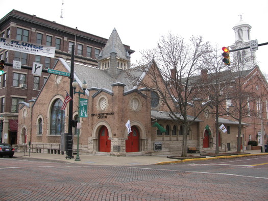 PHOTO: As some churches around Ohio make steps to become energy efficient, First Presbyterian Church of Athens has received an EPA award for its efforts. Photo courtesy of Ohio Interfaith Power and Light.