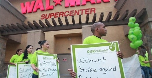 PHOTO: Walmart employees plan to strike in Florida this week, and elsewhere across the country, to protest what they say are poor working conditions and low wages. Photo courtesy of United Food and Commercial Workers.