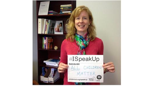 PHOTO: Margaret Nimmo Crowe with Voices for Virginia's Children says an event Thursday in Charlottesville will be a chance for an important, ongoing conversation about how Virginia should handle children's mental health needs. Picture by Ashley Everette, courtesy of Voices for Virginia's Children.