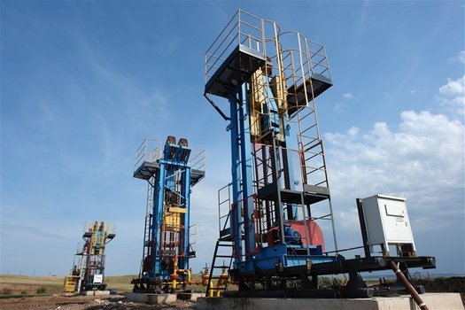 PHOTO: Oil and gas developers don't have to pay royalties on fuel they extract that's used to power their equipment at well sites or burn off by flaring. A new report says that fuel was worth $380 million in a recent eight-year period. Photo credit: Andrey/FeaturePics.com