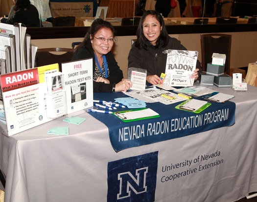 PHOTO: Nevadans are being encouraged to test for the potentially deadly radon gas, which research shows is at an unsafe level in one in four homes in the Silver State. Photo courtesy of the University of Nevada-Reno.