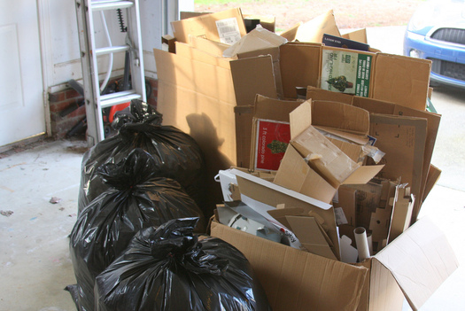 PHOTO: The trash generated by the average American household jumps by 25 percent during the holidays, but with some planning before shopping, that doesn't have to be the case. Photo credit: Jarrett Campbell/Flickr.