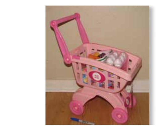 PHOTO: A shopping cart play set is among two dozen toys named as potential hazards for children in the latest annual 