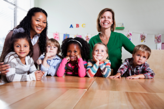 PHOTO: Getting more 3- and 4-year-olds into preschool in Oregon, and more kids into full-day kindergarten, are among the education priorities in Gov. John Kitzhaber's budget proposal for the next biennium. Photo credit: kali9/iStockphoto.com.
