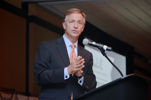 PHOTO: Gov. Bill Haslam has announced a plan to expand Medicaid in Tennessee, which will be the focus of a special session in the state's 2015 General Assembly. Photo credit: Nashville Area Chamber of Commerce/Flickr.