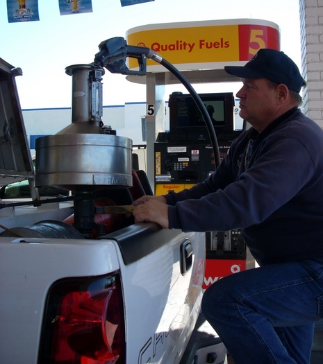 PHOTO: Arizona's economy may benefit from lower gas prices, but the climate may take a hit if Americans are driving more, according to Sandy Bahr with the Sierra Club. Photo courtesy of the Arizona Department of Weights and Measures.