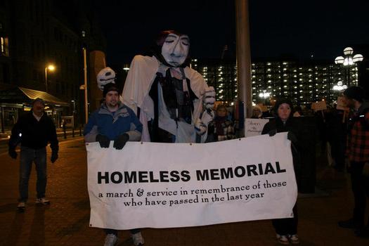 PHOTO: The 30th Annual Minnesota Homeless Memorial March and Service is set for this evening, honoring people in the state who died this year while homeless. Photo credit: Simpson Housing Services.