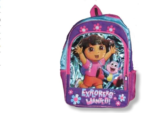 PHOTO: A 'Dora the Explorer' backpack is among two dozen toys named as potential safety hazards for children in the latest edition of the annual 'Trouble in Toyland' report. Photo courtesy of U.S. Public Interest Research Group.