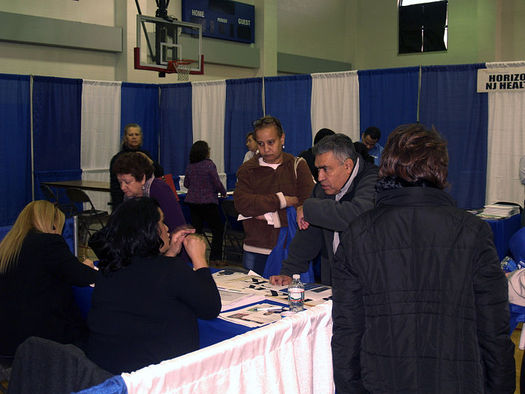 PHOTO: At health fairs and other events, groups are ramping up bilingual efforts to assist uninsured Latinos in Florida in signing up for health insurance before this year's Feb. 15 enrollment deadline. Photo credit: Luigi Novi/Wikimedia Commons