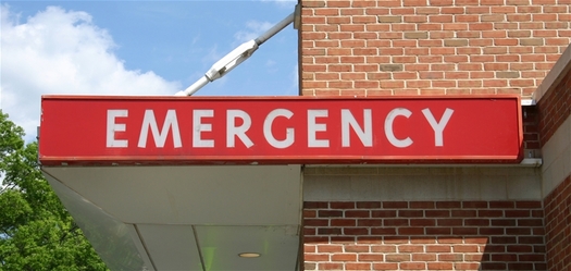 PHOTO: Fewer Oregon Health Plan members are seeing this sign. Emergency room visits by Medicaid recipients are down by 21 percent, according to a new state report. Photo credit: Chris Bradshaw/FeaturePics.com.