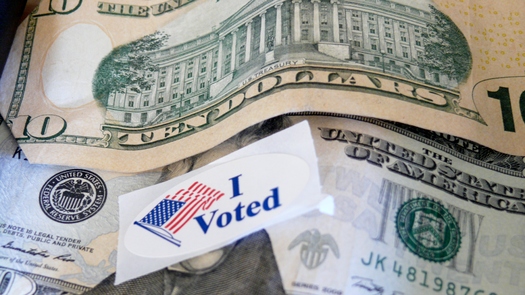 PHOTO: In the five years since the Supreme Court's Citizens United decision, analysis shows that American elections have become increasingly influenced by big, anonymous political donations.    