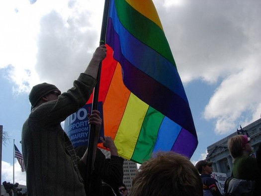 PHOTO: According to the Movement Advancement Project, LGBT Hoosiers are at risk of harm through legal discrimination, and hostile education and employment environments. Photo credit: Jamison Wieser/Flickr.