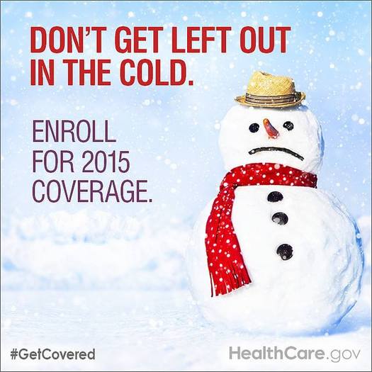 GRAPHIC: Feb. 15 is the final day of the 2015 enrollment period for the health insurance marketplace, so advocacy groups are working to make it easier for uninsured Ohioans to learn about their options and sign up. Graphic courtesy U.S. Dept. of Health and Human Services.
