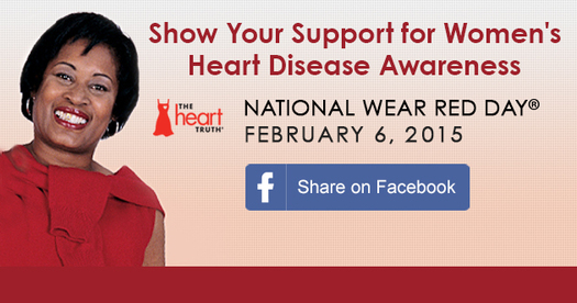 PHOTO: Arizonans are encouraged to wear red today to raise awareness about the fight against heart disease, the No. 1 killer of women. Photo courtesy U.S. Department of Health and Human Services.