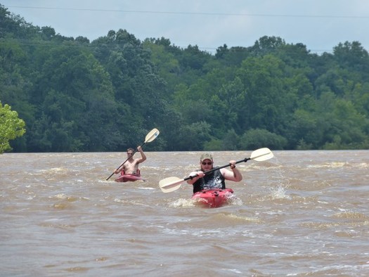 PHOTO: Companies such as Cape Fear River Adventures count on the health of the North Carolina coast and are concerned about the possibility of offshore drilling. Photo credit: Cape Fear River Adventures