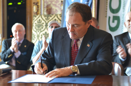 PHOTO: The Healthy Utah plan, supported by Gov. Gary Herbert, and which could help provide health insurance for thousands of people, is being considered by state lawmakers in the current legislative session. Photo courtesy Gov. Herbert.