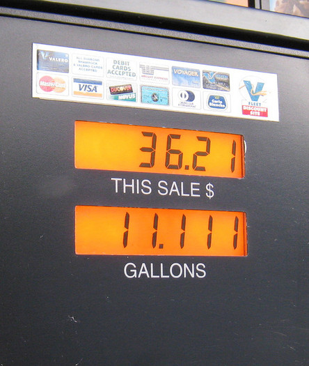 PHOTO: Gas prices may be low at the moment, but a new survey shows drivers don't believe prices will stay low, and that car buyers want their next car or truck to get better gas mileage. Photo credit: Dvortygirl/Flickr.